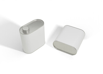 Coffee Can Mockup for Product Visibility