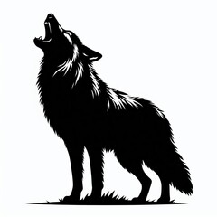 Fototapeta premium wildlife animals silhouettes