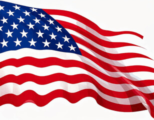 USA Flag Design Vector