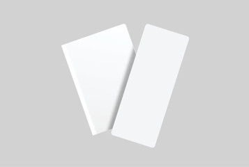 Passport with flight boarding pass, tickets mockup. Vector realistic template for presentation passenger check in, immigration, customs control, identification document. international tourism travel
