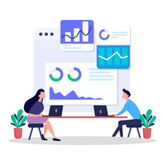 Business Discussion and Data Analysis Illustration