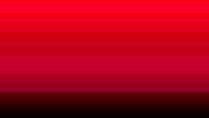 Abstract Red and Black Gradient Horizontal Stripes Background