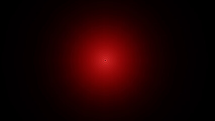 Two Turquoise Circles Against a Black Background