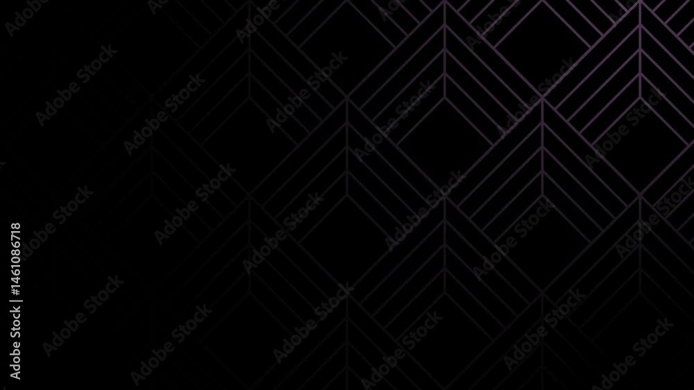 Poster Geometric abstract red transition from shadow motion graphics gradient animation, red shapes template