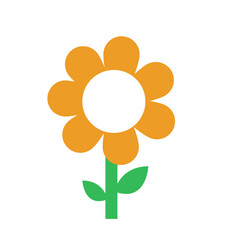 colorful spring flower vector illustration