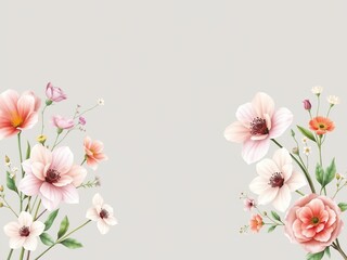 Naklejka premium Delicate Real Flowers PNG for Design Projects