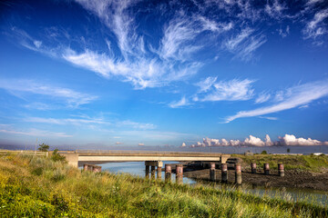 Teesmouth International Nature Reserve Hartlepool sunrise
