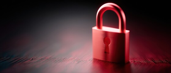 Quantum Cybersecurity Breakthrough AI-Powered Digital Lock Visualizing Next-Gen Data Protection in Immersive Holographic Financial Technology Landscape