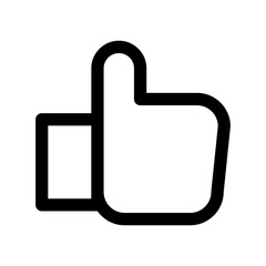 Obraz premium Like icon