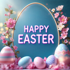 happy easter card