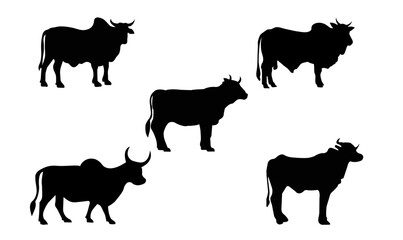 cow silhouettes 5