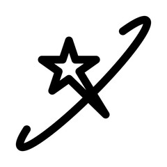 Orbit star icon © miratsu