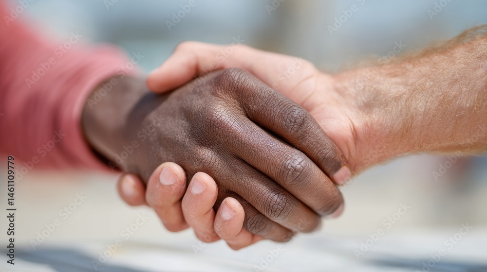 Poster inclusive wellness empathetic recovery support showcase - multicultural healing connection in profes