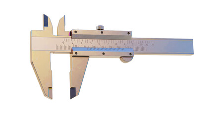 Isolated Caliper Measuring Tool for Accurate Dimensions