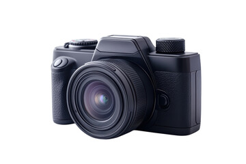 Fototapeta premium Black digital camera lens