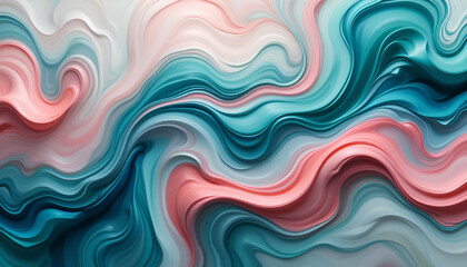 Fototapeta premium Organic Fluid Abstract Image