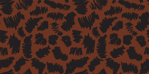 Rectangle hand drawn masculine modern stylish geometric texture structure with stripes lines silk scarf design with seamless textile pattern