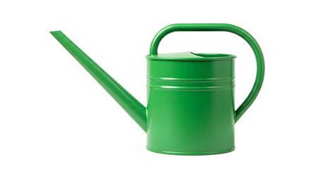 Green watering can for plant irrigation