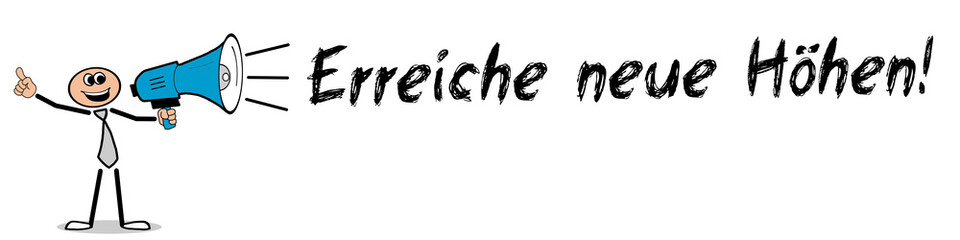 Erreiche neue Höhen!