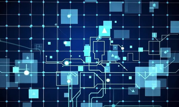 Abstract Digital Grid and Circuit Network