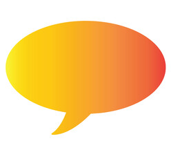 Cute cartoon hand drawn vector speech bubble.