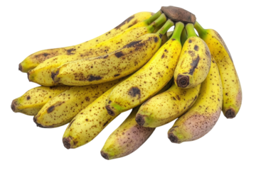 Ripe bananas in a bunch