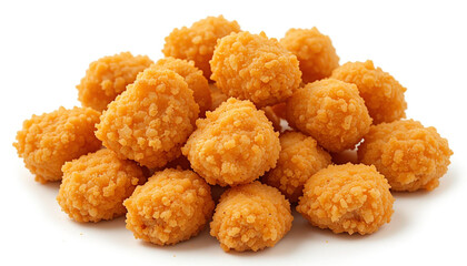Crispy Chicken Nuggets  Golden Fried Snack Food  Delicious Meal