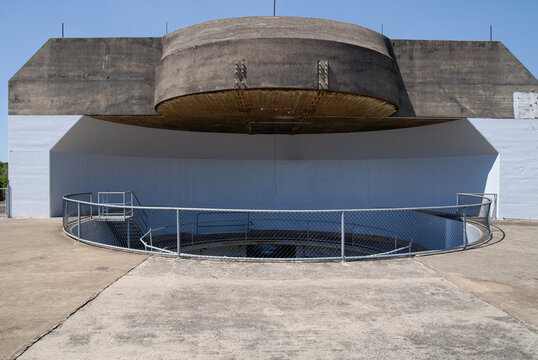 World War II gun emplacement in Darwin