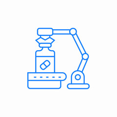 automation science icon sign vector