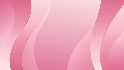 Abstract pink luxury wave background. Elegant Feminine wallpaper. Suitable for beauty design, templates, banners, covers, awards, sales, events, websites, pages and more