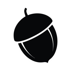 nut black silhouette