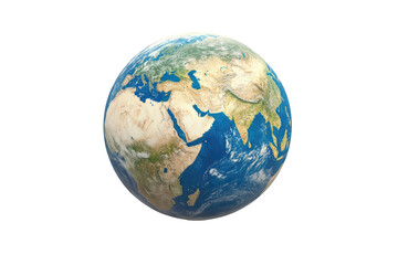 Fototapeta premium Detailed globe, earth view