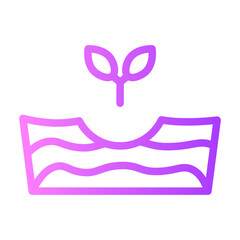 seedlings gradient icon