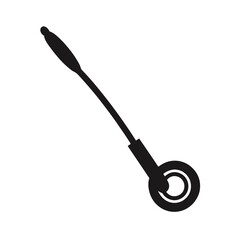 tire iron black silhouette