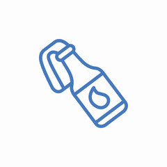 molotov bottle icon sign vector