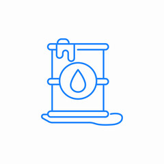 oil spill icon sign vector