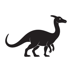 Parapsychology Silhouette with Curved Crest