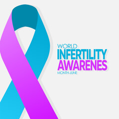 vector graphic of World Infertility Awareness Month, ideal for World Infertility Awareness Month celebration.