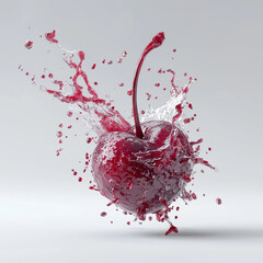cherry in water