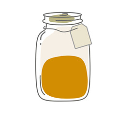 Curcumin in jar