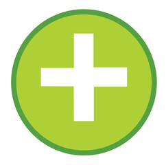 Cute cartoon hand drawn vector add plus clipart.