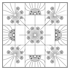 Comfy Patterns Bold and Easy Coloring Book for Kids and Adults