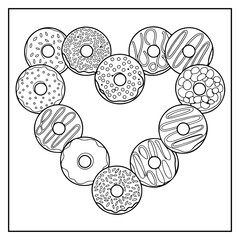 Comfy Patterns Bold and Easy Coloring Book for Kids and Adults