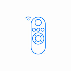 universal remote icon sign vector