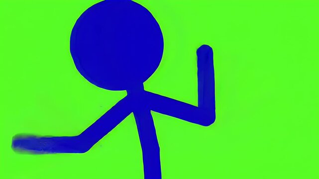 A 3D render presents a green icon of a male person, a simple symbol for men