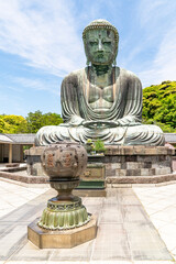 De Grote Boeddha van Kamakura, gelegen bij de Koutokuin-tempel in Kamakura