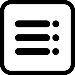 Ícones de Menu Minimalistas em Estilo Flat – UI/UX, Web e Mobile, perfeitos para interfaces de usuário (UI/UX), design de aplicativos mobile, web - Minimalist Menu Icons in Flat Style – UI/UX, Web