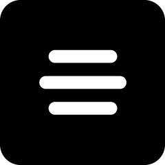 Obraz premium Ícones de Menu Minimalistas em Estilo Flat – UI/UX, Web e Mobile, perfeitos para interfaces de usuário (UI/UX), design de aplicativos mobile, web - Minimalist Menu Icons in Flat Style – UI/UX, Web