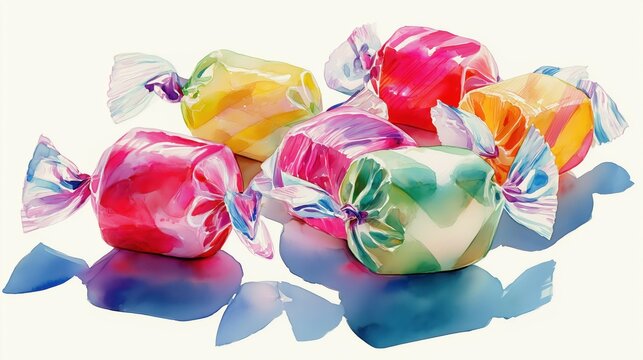 National Taffy Day, illustration