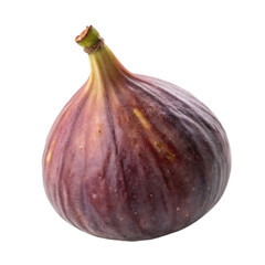 Fig fruit isolated on a transparent background